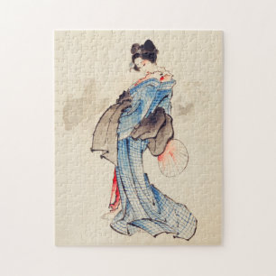 Volllanges Portrait von Katsushika Hokusai