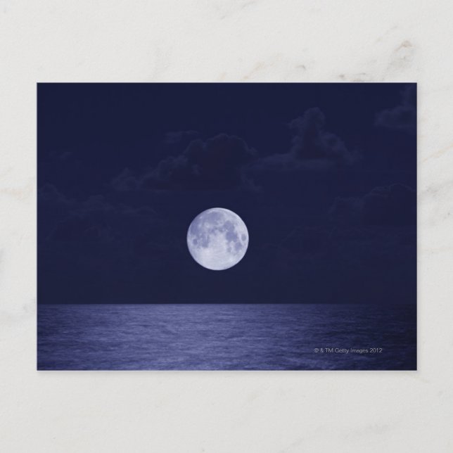 Vollmond 3 postkarte (Vorderseite)