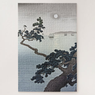 Vollmond am Strand von Akashi von Tsuchiya Koitsu