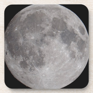 Vollmond Astronomie-Thema Getränkeuntersetzer
