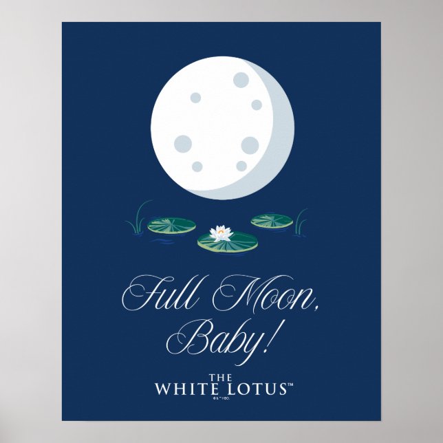 Vollmond, Baby! - Der weiße Lotus Poster (Vorne)