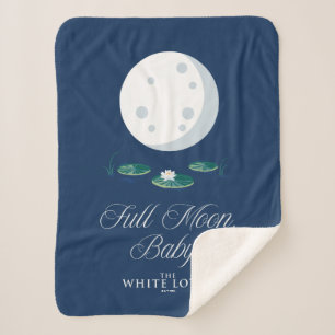 Vollmond, Baby! - Der weiße Lotus Sherpadecke