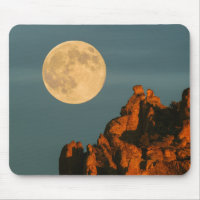 Vollmond | Basalt Cliffs Smith Rock Staat Park