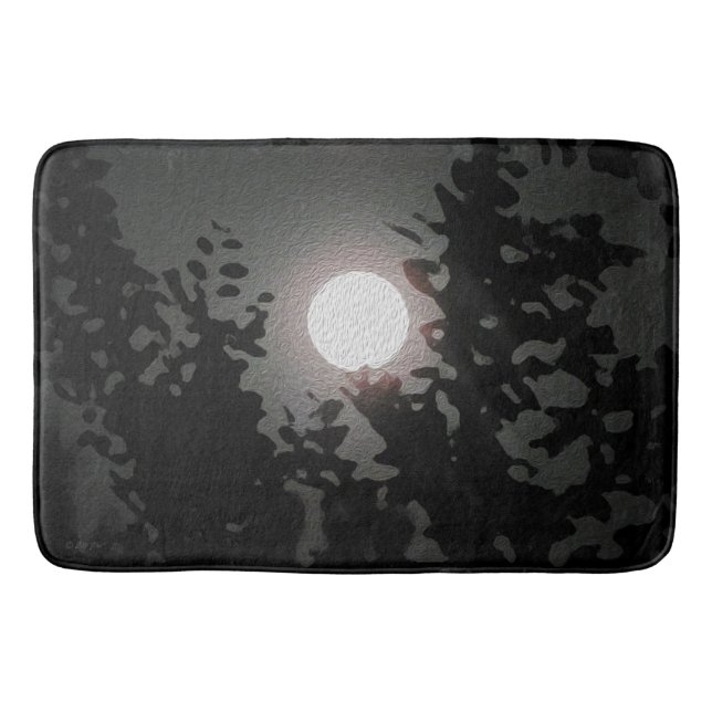 Vollmond Bath Mat Badematte (Vorderseite)