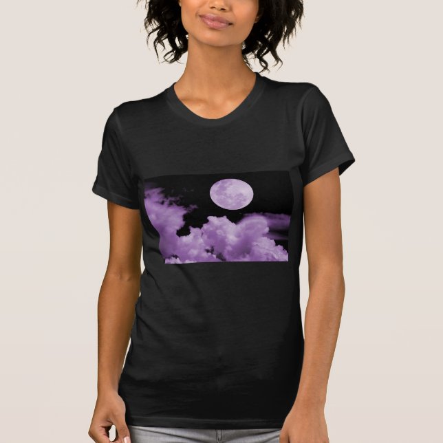 VOLLMOND BEWÖLKT LILA T-Shirt (Vorderseite)