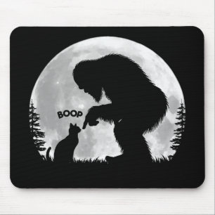 Vollmond Bigfoot Cat Boop Mousepad