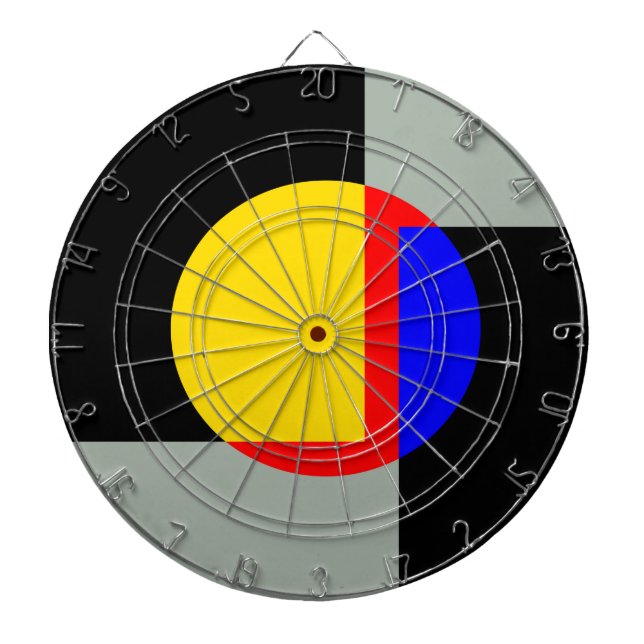 Vollmond Dartscheibe (vorne)
