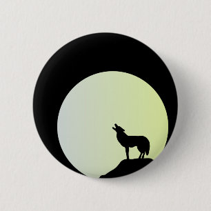Vollmond des Wolfs Button
