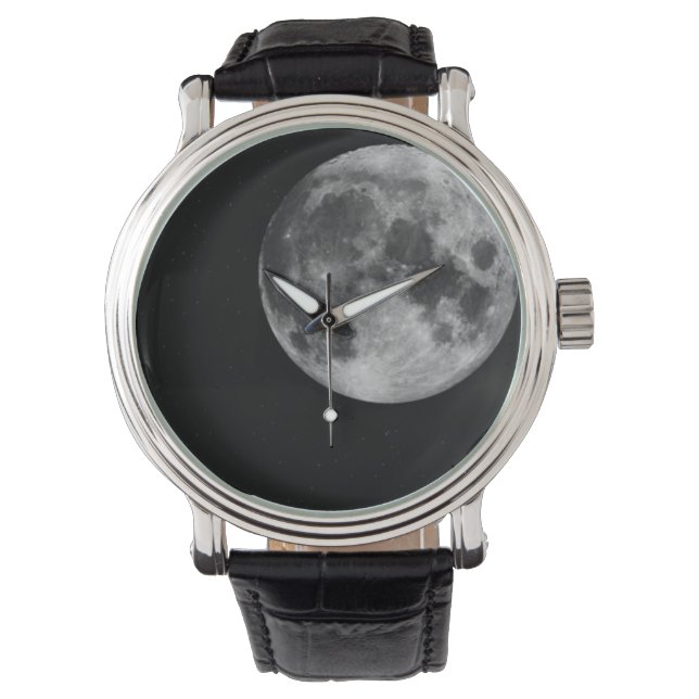 Vollmond eWatch Armbanduhr (Vorderseite)