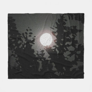 Vollmond Fleecedecke