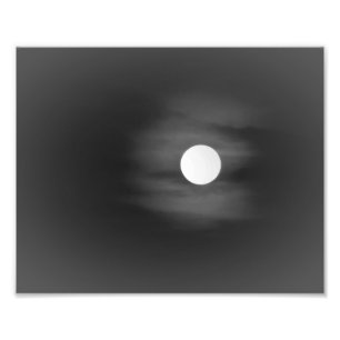 Vollmond Fotodruck