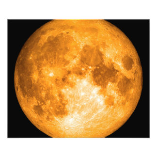 Vollmond Fotodruck