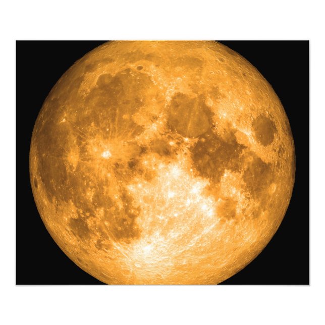 Vollmond Fotodruck (Vorne)