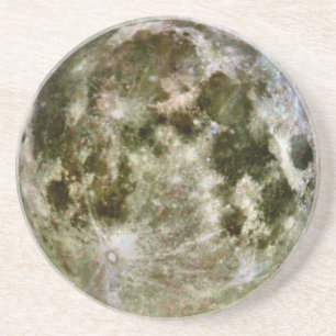 Vollmond Getränkeuntersetzer