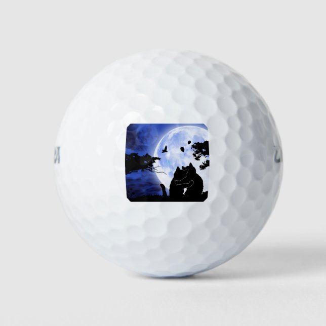 Vollmond Golfball (Vorderseite)