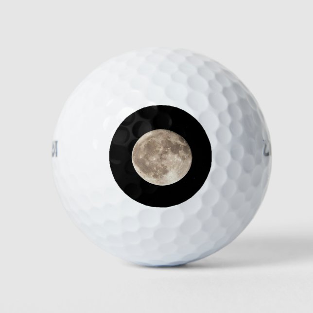 Vollmond Golfball (Vorderseite)