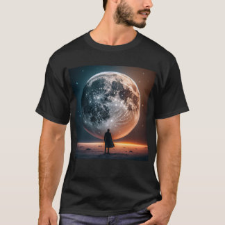 Vollmond Greets Lone Traveller T-Shirt