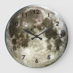 Vollmond Große Wanduhr