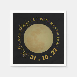 Vollmond, Halloween-Party Napkin Serviette