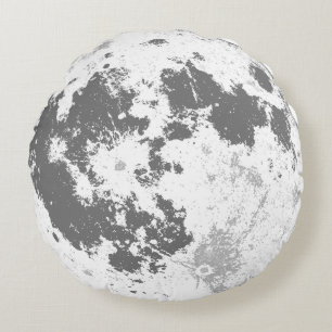 Vollmond helles Supermoon Rundes Kissen