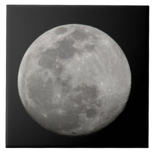 Vollmond in Schwarzweiß. Bildnachweis: Arthur Fliese