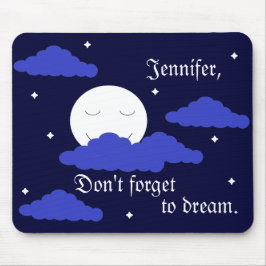 Vollmond in Starry Sky Mousepad