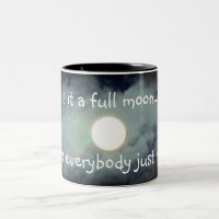 Vollmond ist jeder Nackt lustig