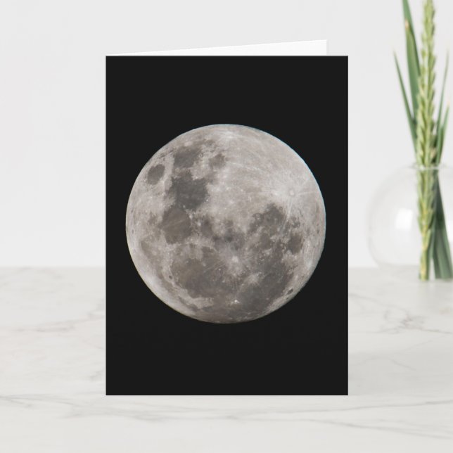 Vollmond | Johannesburg Südafrika Karte (Vorderseite)