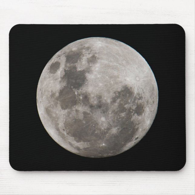 Vollmond | Johannesburg Südafrika Mousepad (Vorne)