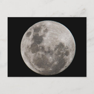 Vollmond   Johannesburg Südafrika Postkarte