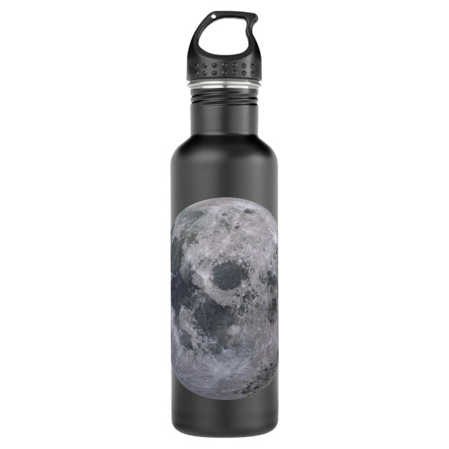 VOLLMOND kundenspezifische Stahlwasser-Flasche Edelstahlflasche (Vorderseite)
