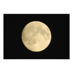 Vollmond-Kunst-Druck Fotodruck