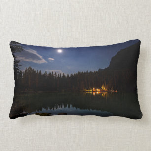 Vollmond Lake Louise, Kanada Lendenkissen