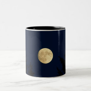 Vollmond Midnight Blue Zweifarben-Tasse - Celestia Zweifarbige Tasse