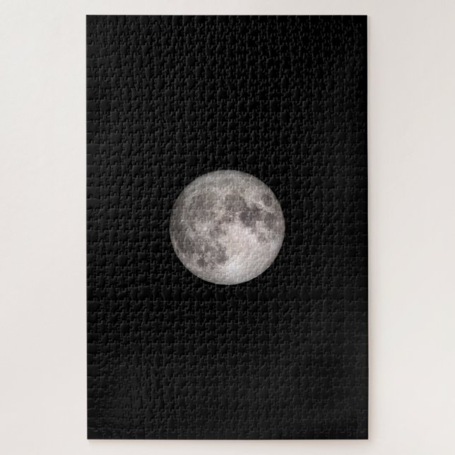 Vollmond-NASA-Bild mit mehr als 1000 Einzelteilen (Vertikal)
