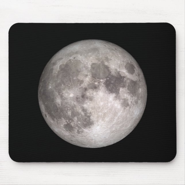 Vollmond-NASA-Bild Mousepad (Vorne)