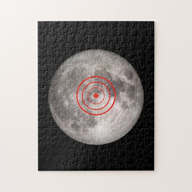 Vollmond NASA-Bildzielpraxis (Vertikal)