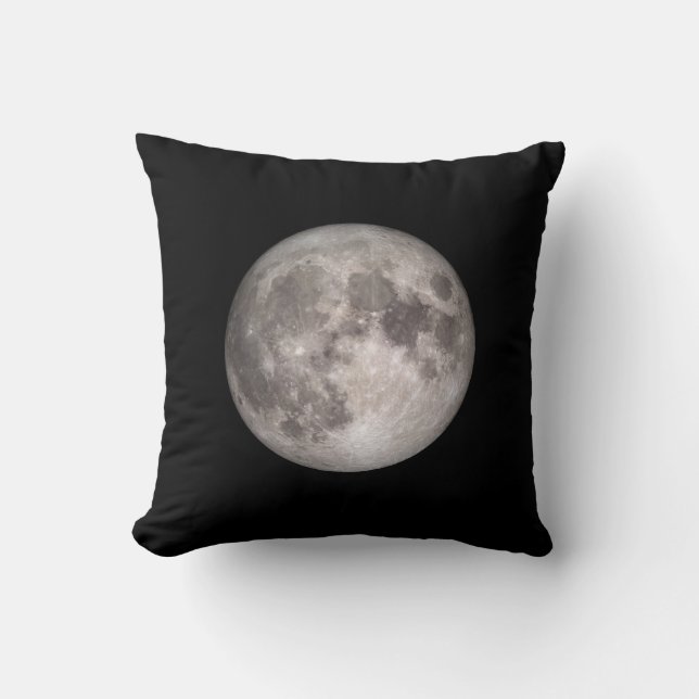 Vollmond NASA-Foto Kissen (Vorderseite)