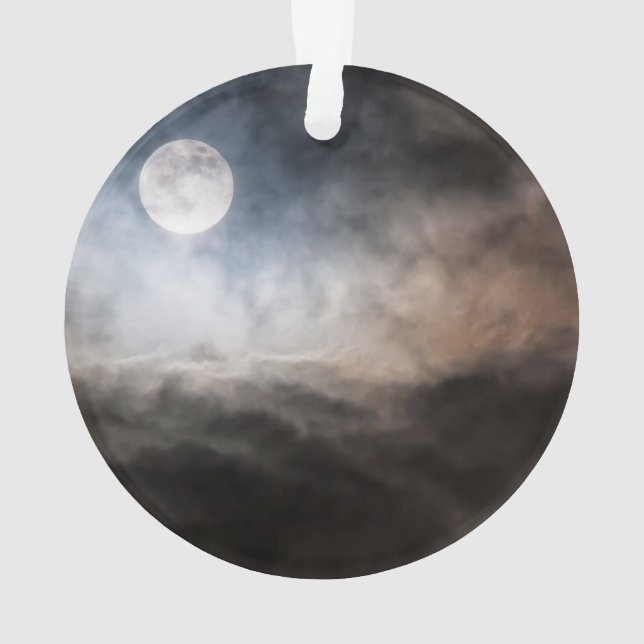 Vollmond Ornament (Rückseite)