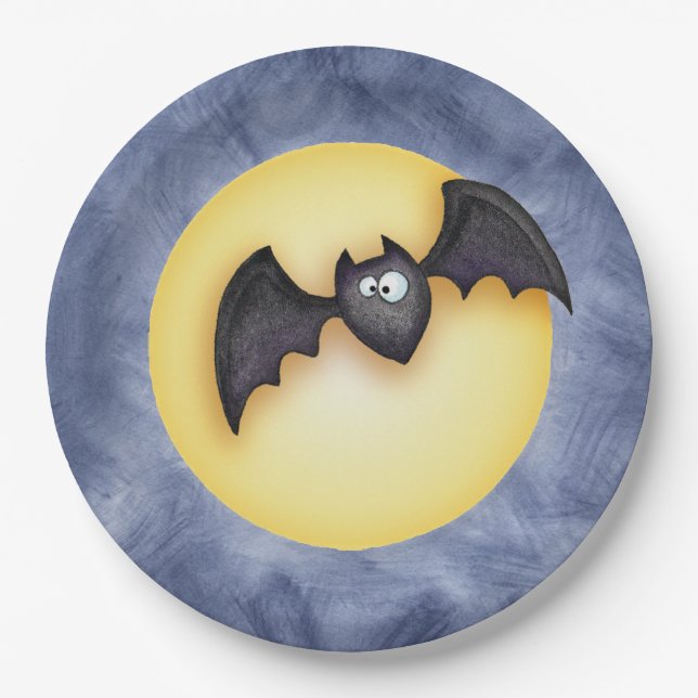 Vollmond Pappteller (Vorderseite)