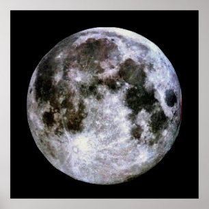 Vollmond-Plakat Poster