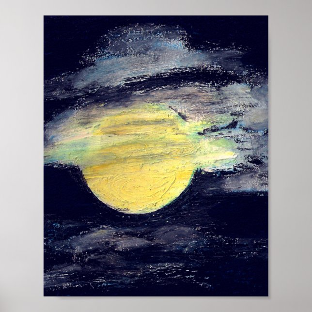 Vollmond Poster (Vorne)