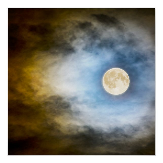 Vollmond Poster (Vorderseite)