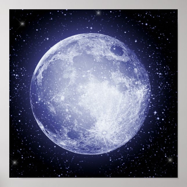 Vollmond Poster (Vorne)