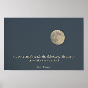 Vollmond-Poster Robert Brownquote Poster