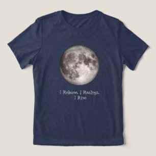 Vollmond-Ritual I Freisetzung I Neuausrichtung I E Tri-Blend Shirt