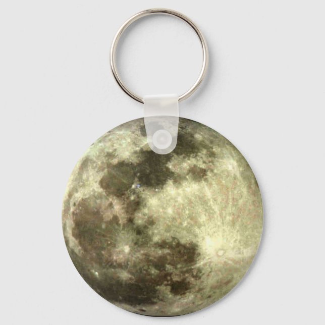 Vollmond Schlüsselanhänger (Vorderseite)