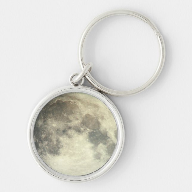 Vollmond Schlüsselanhänger (Vorne)