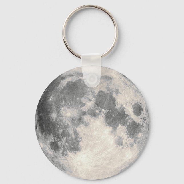 Vollmond Schlüsselanhänger (Vorderseite)