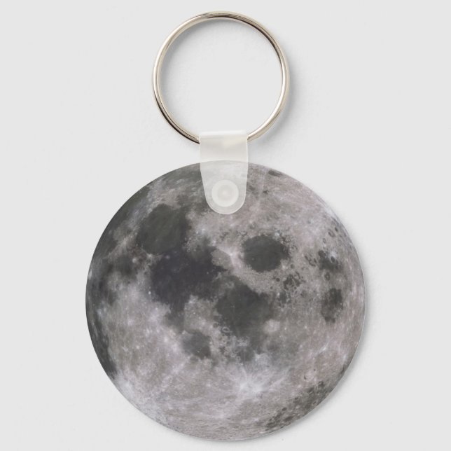 Vollmond-Schlüsselanhänger Schlüsselanhänger (Vorderseite)